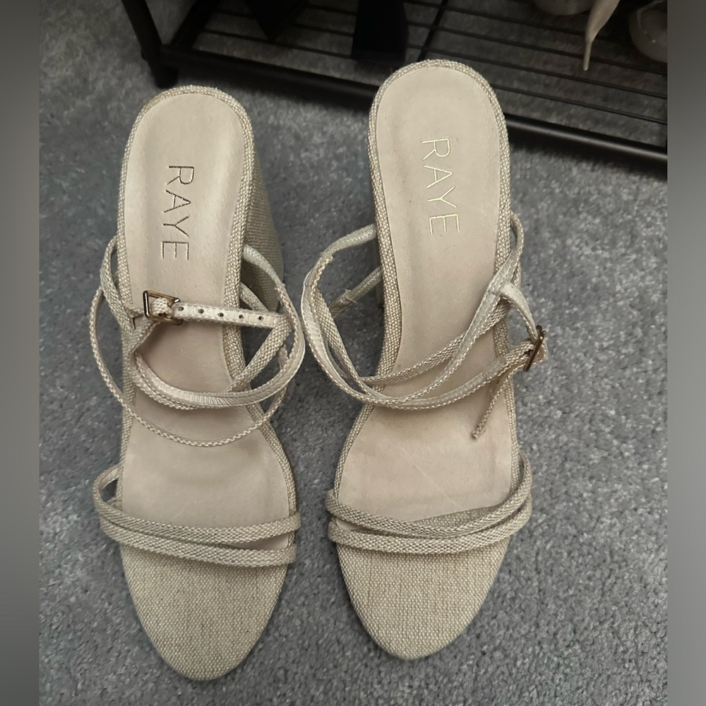 RAYE summer wedges